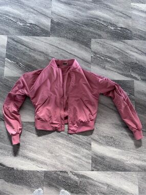 Gymshark Mauve Pink Bomber Jacket
